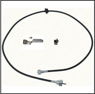 Speedometer Cable & Bracket Set for 1966-1967 Plymouth & Dodge B-Body