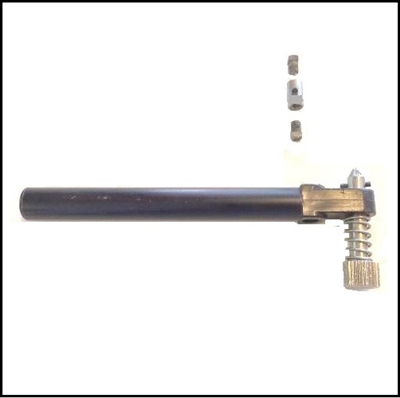 Throttle/shift cable guide assembly for the motor end of 1954-66 30-110 HP Mercury outboards