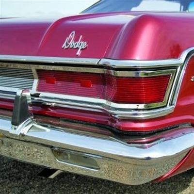 Set of NOS RH/LH inner/outer tail lamp lenses for 1964 Dodge 880 & Custom 880