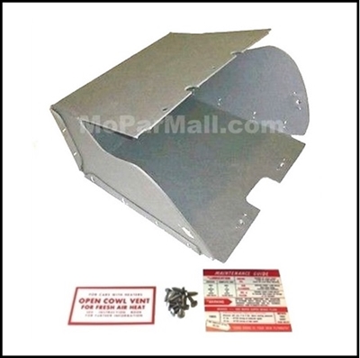 Glovebox w/Mtg Screws for 1953-1954 Plymouth