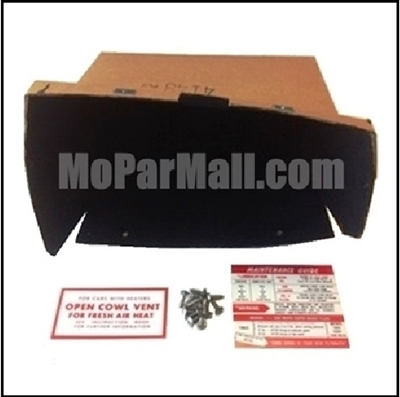 PN 899 524 gove box liner for 1941 P11/P12; 1942 P14 &1946-early 1949 Plymouth P15