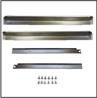 Door sill scuff plates for 1965-66 Plymouth Fury - Sport Fury; 1965-66 Dodge Monaco - Polara - 880 and 1965-66 Chrysler