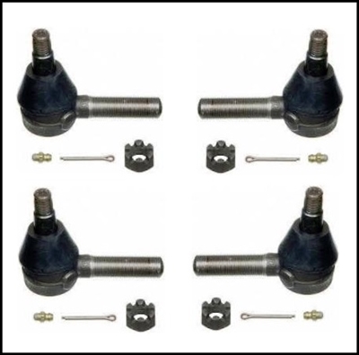 Set consists of passenger-side outer; passenger-side inner; driver-side inner; driver-side outer