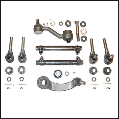 8-piece steering linkage set for 1971-72 Plymouth GTX - RoadRunner - Satellite - GTX and 1971-72 Dodge Charger - Coronet