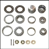 Front Wheel Bearing - Seal - Dust Cap Set for 1933-1936 Plymouth - Dodge - DeSoto - Chrysler Six