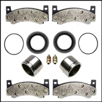 Complete caliper overhaul kit for 1970-72 Plymouth Barracuda - Belvedere - GTX - RoadRunner - Satellite and 1970-72 Dodge Challenger Charger - Coronet - SuperBee