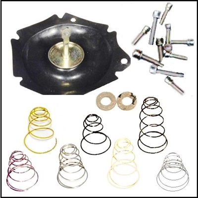 PN 3514857 vacuum secondaries diaphragm kit for 1969-71 B-Body E-Body with 340 & 440 CID Six-Barrel/Six-Pack