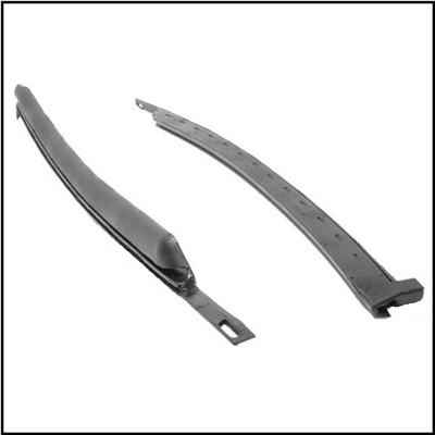 RH and LH quarter window leading edge weatherstripping for 1970-74 Plymouth and Dodge E-Body