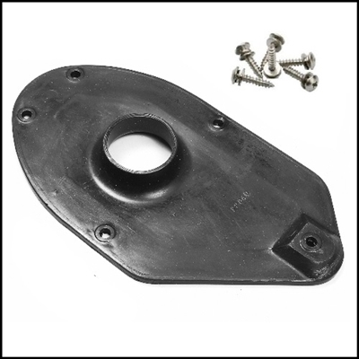 PN 3466307 fuel filler neck to luggage compartment bulkhead for 1970-76 Plymouth Duster - Valiant - Scamp and 1970-76 Dodge Dart - Demon - Sport