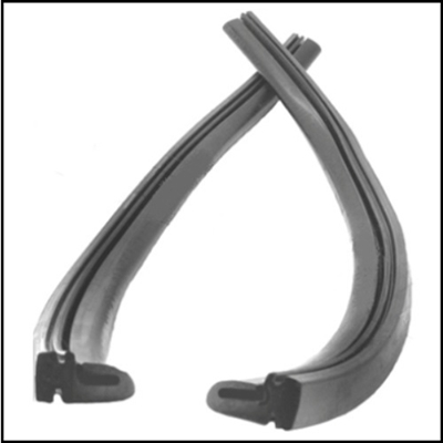 Quarter window weather-stripping for 1960-61 1960-61 Plymouth Belvedere - Fury - Sport Fury; 1960-61 Dodge Dart and 1960-61 Polara