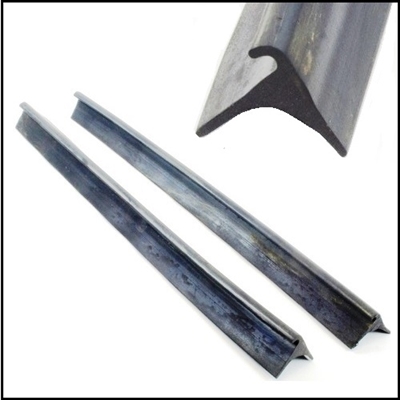 (2) 26" extruded rubber front fender to cowl filler strips for 1948-56 Dodge trucks