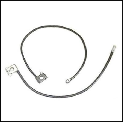 Battery cables for all 1960-63 Plymouth Valiant, all 1961-62 Dodge Lancer; all 1963 Dart and 1964 DartValiant 6-cylinder