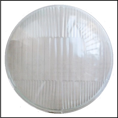NOS PN 674173 glass headlight lens for 1936-37 Plymouth P1 - P2 - P3 - P4