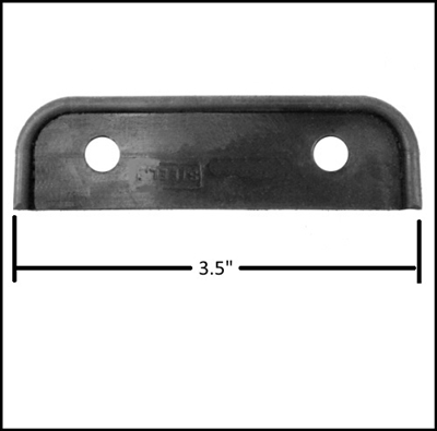 PN 717053 steering column bracket molded rubber cushion for 1936-42 Plymouth - Dodge - DeSoto - Chrysler