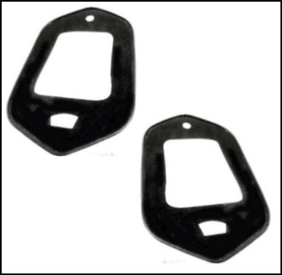 PN 691757 molded rubber tail lamp pad set for 1939 Dodge D11