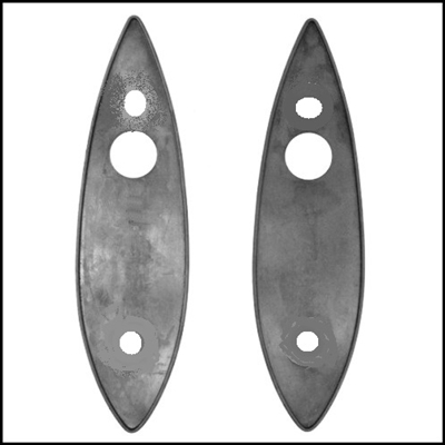 Pair of PN 833250 rubber headlamp stand mounting pads for 1936 Plymouth P1 & P2