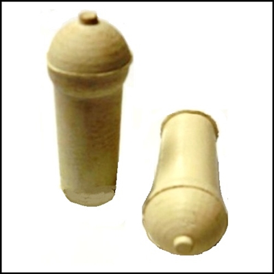 (2) PN  sun visor tips for 1966-76 Plymouth - Dodge - Chrysler - Imperial