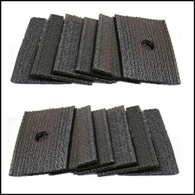 (12) rubberized webbing cargo box mounting pads for 1930-53 Dodge and 1937-41 Plymouth Trucks