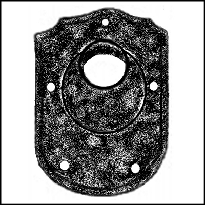 PN 798104 steering column-to toe-board seal for 1939 Dodge D11