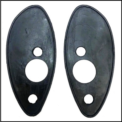 Pair of tail light mounting pads for 1937-38 Plymouth passenger cars