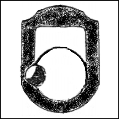 Molded rubber steering mast to floor seal for 1939 Chrysler Imperial - New Yorker - Royal - Saratoga - Windsor