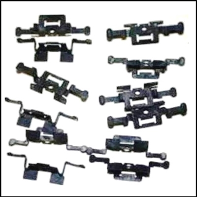 12-piece set of folding top well trim clips for 1968-70 Plymouth Belvedere - GTX - RoadRunner - Satellite and Dodge Coronet