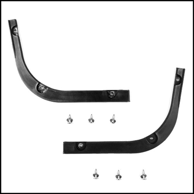 PN 2243800 - 2243801 molded rear bumper-to-body fillers for 1963-66 Dodge Dart