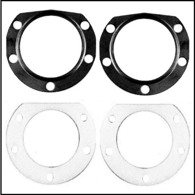 PN 2070933 - 2467173 - 2881314 brake backing plate to rear axle flange gaskets for 1957-76 MoPar A-Body; B-Body; C-Body; E-Body and Dodge Trucks with 8 3/4" & Dana 60 rear axles