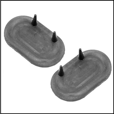 (2) PN 1810565 heater case drain seals for 1961-71 Dodge conventional cab trucks