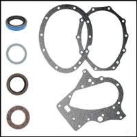 7-piece timing chain case seal-up set for 1935-59 Plymouth; 1934-59 Dodge; 1937-54 DeSoto & 1937-54 Chrysler Royal - Windsor with 6-cylinder engine