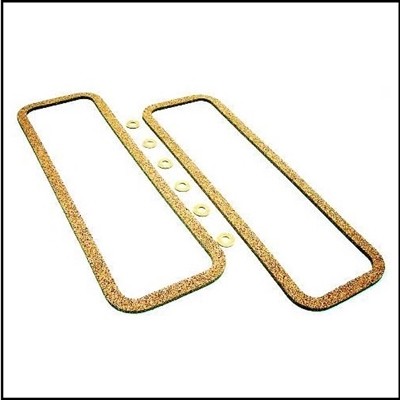 PN 947619 valve cover gasket set for 1930-50 Chrysler Airflow - Airstream - Highlander - Imperial - New Yorker - Saratoga - Traveler w/323 CID straight eight