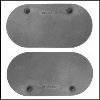 (2) PN 2167001 heater case drain seals for 1962-65 Plymouth Belvedere; 1962-64 Fury - Savoy - Sport Fury; 1962 Dodge Dart; 1962-64 Polara - 330 - 440 & 1965 Coronet - Satellite