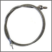 OE-style speedometer cable and housing for 1962-65 Dodge conventional cab trucks and pick-ups with push-in style speedometer cable