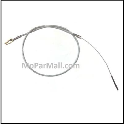 PN 1138949 parking brake cable for all 1949-50 DeSoto and all 1949-50 Chrysler Imperial - New Yorker - Royal - Saratoga - Town/Country - Windsor