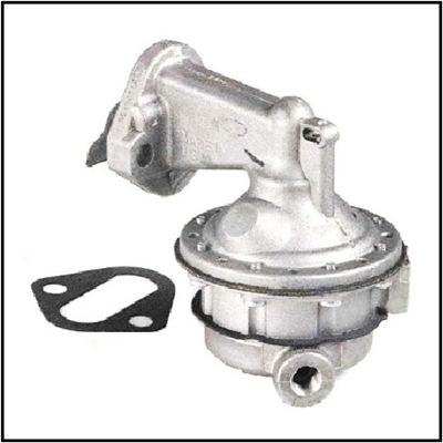 Remanufactured Carter fuel pump with gasket for 1959-63 MoPar with B/RB (rear distributor) engines