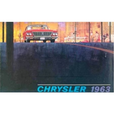 20-page 14"x 10.5" showroom sales catalog for all 1962 Chrysler New Yorker - Newport - Town/Country - 300