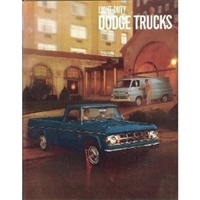 Original Sales Brochure for 1969 Dodge Truck - PowerWagon - A100