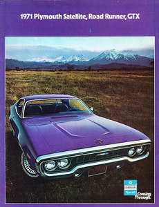 Original Sales Brochure for 1971 GTX RoadRunner Satellite