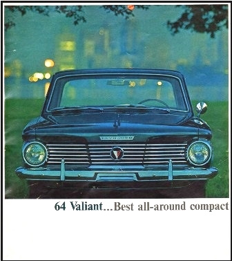 Original Sales Brochure for 1964 Valiant