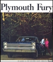 Large Original Sales Brochure for 1965 Plymouth Fury