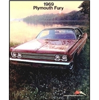 Original Sales Brochure for 1969 Plymouth Fury