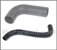 PN 2501465 - 2910749 fuel filler hose elbow and molded fuel tank vent hose for 1964-70 Dodge A-100 and A-108 trucks and vans