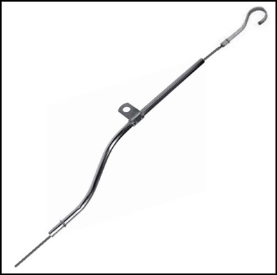 PN 2899411 - 2899046 engine oil level dip stick tube for 1967-69 Plymouth and Dodge Dart A-Body with 383 - 440 CID