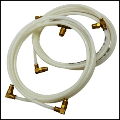 PN 1753554 - 1878134 folding top hydraulic hoses for  for 1957-59 Plymouth Belvedere - Fury - Sport Fury; 1957-59 Dodge Coronet - Custom Royal - Royal; 1957-59 DeSoto Adventurer - FireDome - FireFlite - Firesweep; 1957-59 Chrysler New Yorker - Windsor - 3