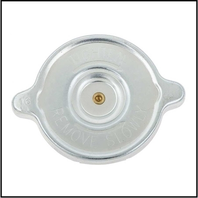 Replace that tacky auto parts store radiator cap with this new, show-quality, large-ear, original-equipment style 16 PSI cap