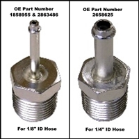 Intake manifold vacuum connector for MoPar A-Body - B-Body - C-Body - E-Body