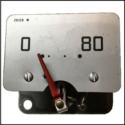 NOS PN 1523023 oil pressure gauge for all 1953-54 Plymouth Belvedere - Plaza - Savoy - Suburban