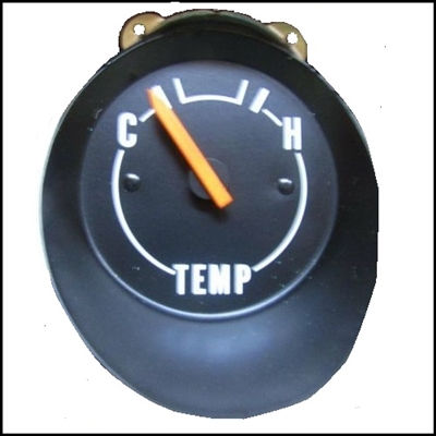 PN 2984120 coolant temperature gauge for 1970-74 Plymouth Barracuda and 1971-74 Dodge Challenger without Rallye dash