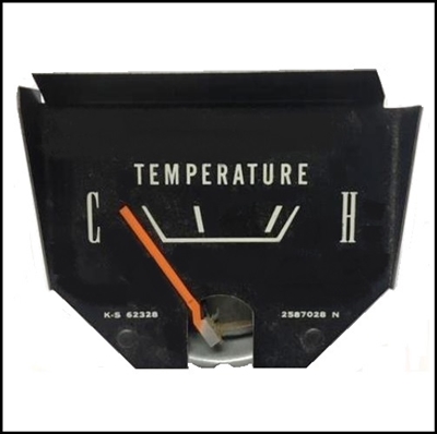 PN 2587028 coolant temperature gauge for 1966 Plymouth Valiant