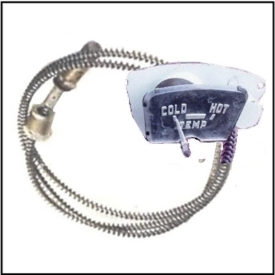 NOS PN 1473252 coolant temperature gauge for 1951-52 Chrysler C51 Windsor and C55 Saratoga